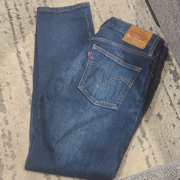 Levi's 501 CT Button fly Tapered Leg Jeans - Picture 1 of 15